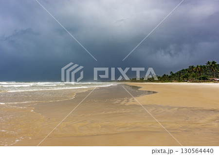 Stormy day at Pe de Serra beach Stormy day at Pe de Serra beach 130564440
