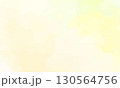 柔らかいイエローカラーを基調にした水彩風の背景素材 130564756