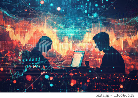 Digital growth analysis with podcast streaming data visualization Digital growth analysis with podcast streaming data visualization 130566519