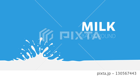 Milk splashes background vector illustration Milk splashes background vector illustration 130567443