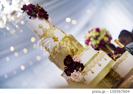 Wedding Cakes Setup Birthday Details Delicious Yummy Kenya East Africa 130567604