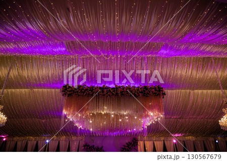 Wedding Decoration Decor Floral flowers tents stylish ceremony celebrations style 130567679