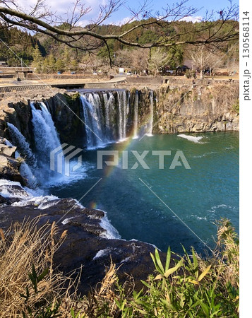 冬の原尻の滝 冬の原尻の滝 130568114