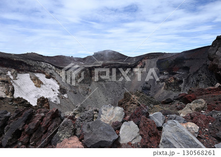 富士山、登山、富士宮ルート、静岡県 富士山、登山、富士宮ルート、静岡県 130568261