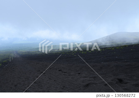 富士山、登山、富士宮ルート、静岡県 130568272