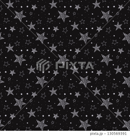 starry seamless pattern starry seamless pattern 130569391