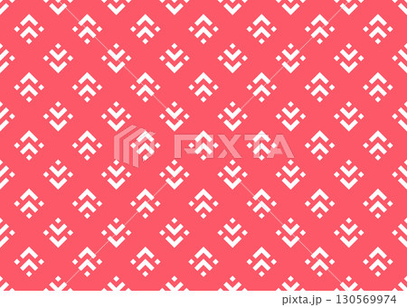 Abstract geometric pattern. A seamless vector background. White and pink ornament. Graphic modern pattern. Simple lattice graphic design Abstract geometric pattern. A seamless vector background. White and pink ornament. Graphic modern pattern. Simple lattice graphic design 130569974