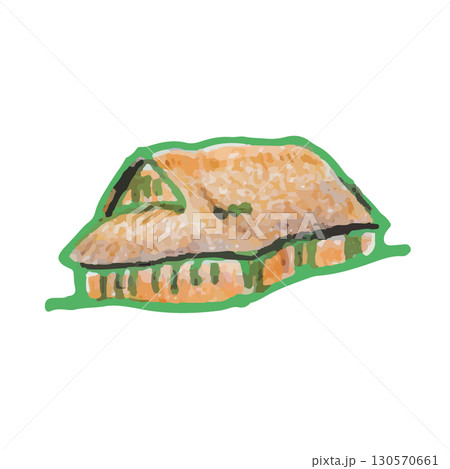 東北のかわいいイラスト三内丸山遺跡(青森県) 130570661