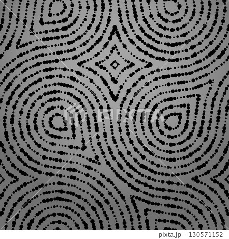 The geometric pattern with wavy lines. Seamless vector background. Gray and black texture. Simple lattice graphic design 130571152