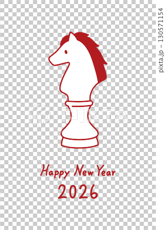 馬年新年賀卡模板2026 馬年新年賀卡模板2026 130571154