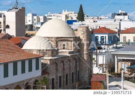 Zouhouri Mosque standing in the city of Larnaca, Cyprus Zouhouri Mosque standing in the city of Larnaca, Cyprus 130571713