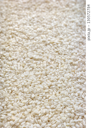 Close up photo of sesame seeds, selective focus. Close up photo of sesame seeds, selective focus. 130572784