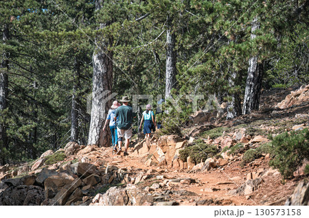 Hiking adventure on artemis nature trail in cyprus Hiking adventure on artemis nature trail in cyprus 130573158