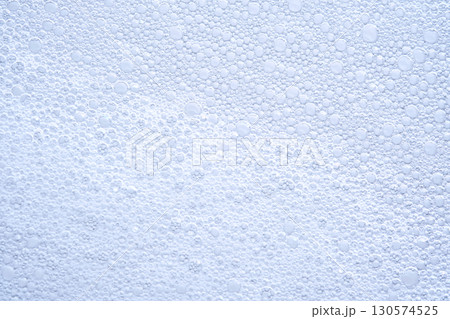Thick soap foam with bubbles. Thick soap foam with bubbles. 130574525