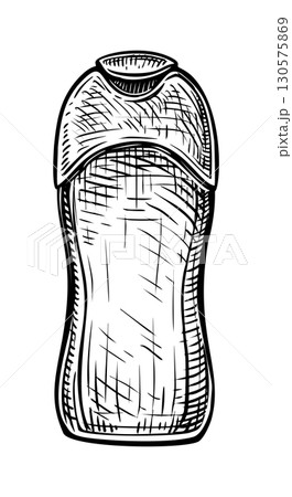 Cosmetic bottle sketch 11 130575869