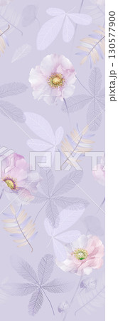 Artistic Floral Patterned Decorative Paper Collection 130577900