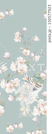 Artistic Floral Patterned Decorative Paper Collection Artistic Floral Patterned Decorative Paper Collection 130577923