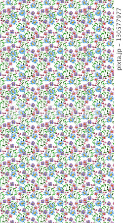 Artistic Floral Patterned Decorative Paper Collection 130577977