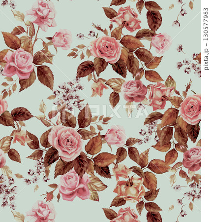Artistic Floral Patterned Decorative Paper Collection Artistic Floral Patterned Decorative Paper Collection 130577983