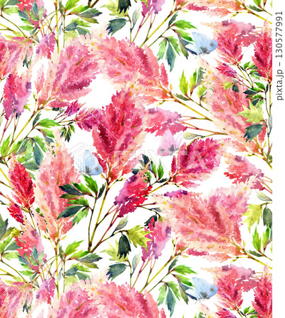 Artistic Floral Patterned Decorative Paper Collection 130577991