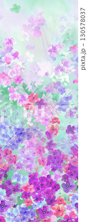 Vibrant Floral and Leaf Patterned Decorative Paper Assortment Vibrant Floral and Leaf Patterned Decorative Paper Assortment 130578037