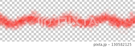 Red smoke wave template on transparent background suitable for surreal abstract overlays mockups digital compositions fantasy and sci fi visual projects 130582125