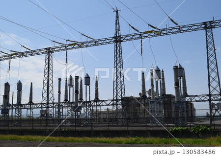 屋外変電設備 130583486