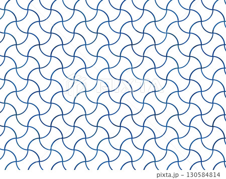 分銅繋ぎの和柄背景素材 130584814