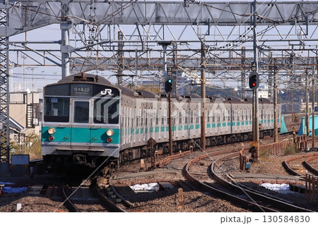 常磐緩行線を走行する203系電車_2010/11/11撮影 130584830