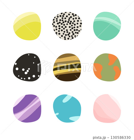 鉱物 宝石 カラフル セット 鉱物 宝石 カラフル セット 130586330