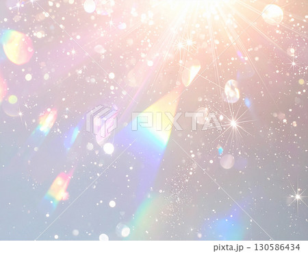 プリズムライト キラキラ 背景 テクスチャ グラフィック抽象背景素材 Generative AI プリズムライト キラキラ 背景 テクスチャ グラフィック抽象背景素材 Generative AI 130586434