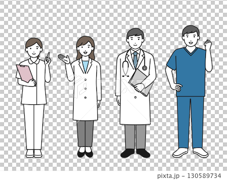 醫事工作者全身 130589734