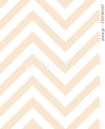 minimalist beige and white zigzag chevron pattern for modern design 130590167