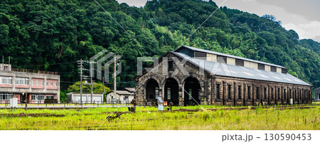 人吉機関車庫　パノラマ【熊本県人吉市】 130590453