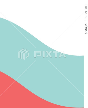 abstract minimalistic background with flowing curves in pastel colors 130591010