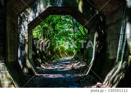 八角トンネル【熊本県下益城郡美里町】 八角トンネル【熊本県下益城郡美里町】 130591112