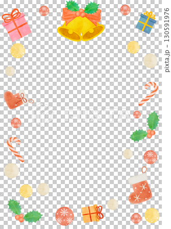 水彩聖誕插畫 130591976