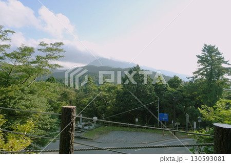 足柄城址から見る金時山【足柄山】静岡県駿東郡/神奈川県南足柄市・9月 足柄城址から見る金時山【足柄山】静岡県駿東郡/神奈川県南足柄市・9月 130593081