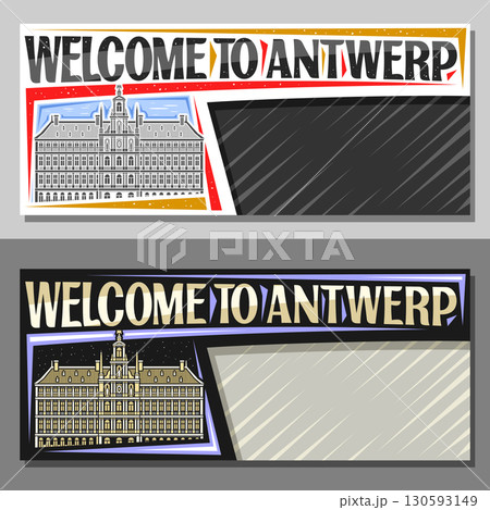 Vector layout for Antwerp 130593149