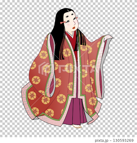 童女の小式部内侍 130593269