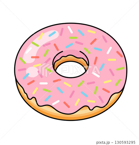 ストロベリードーナツのアイコン 130593295