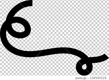 Bold curved lines. Design element Bold curved lines. Design element 130593529