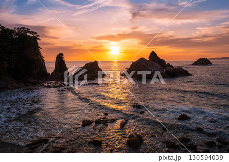 笹川流れ・夕景 130594039
