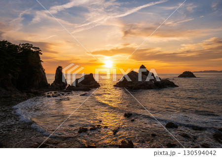 笹川流れ・夕景 130594042