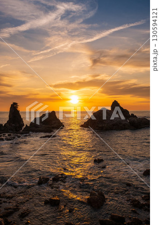 笹川流れ・夕景 130594121