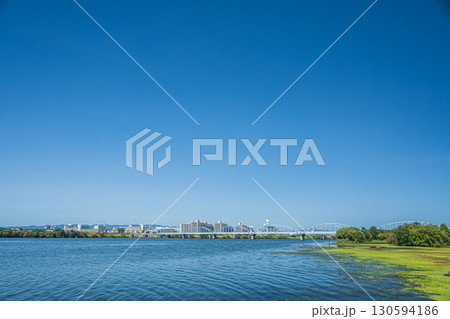 淀川風景 大阪市 淀川風景 大阪市 130594186