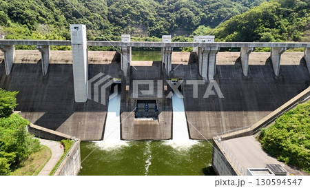 広島県三次市【灰塚ダム】_ドローン空撮_ HMMHAIZU_No19 130594547