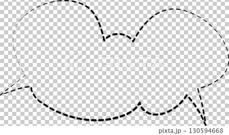 Speech bubbles, chat, talk, comic 130594668