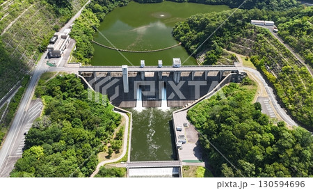 広島県三次市【灰塚ダム】_ドローン空撮_ HMMHAIZU_No12 広島県三次市【灰塚ダム】_ドローン空撮_ HMMHAIZU_No12 130594696