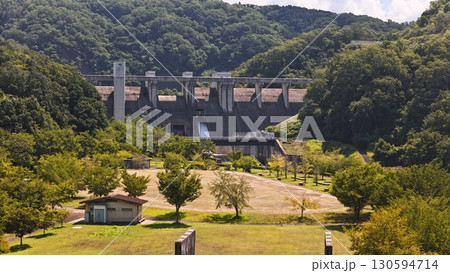 広島県三次市【灰塚ダム】_ドローン空撮_ HMMHAIZU_No02 130594714